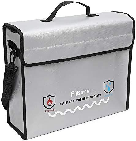 Custom Fireproof Document Bags Custom Fireproof Document Bags – Secure & Branded Storage Solutions